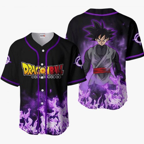 3D Anime Goku Black Custom Fandom –  Dragon Ball Baseball Tee