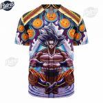 Dragon Ball Super Trippy Ultra Instinct Goku Baseball Jersey Shirt