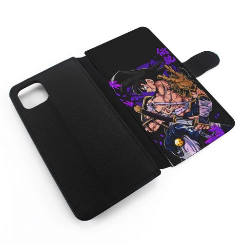 Dragon Ball Z Goku Samurai Flip Wallet Phone Case