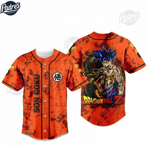 DragonBall Z Son Goku Baseball Jersey