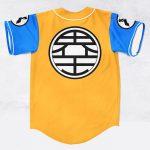 Excision goku kame kai Dragon Ball Z rave baseball jersey for edm festivals