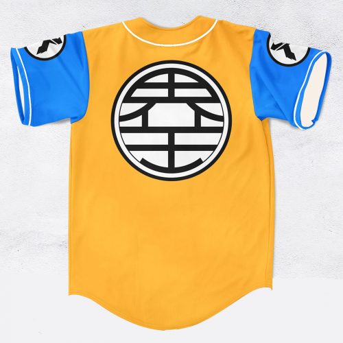 Excision goku kame kai Dragon Ball Z rave baseball jersey for edm festivals