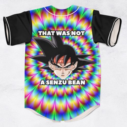 Excision x Goku psychedelic trippy Rave Baseball Jersey for EDM festivals