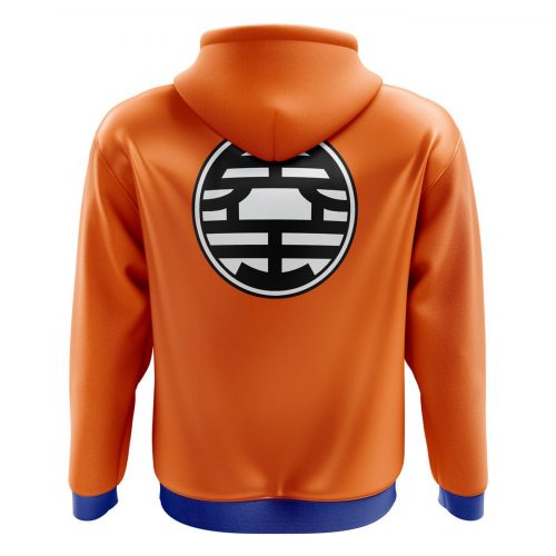 Goku Kame Kai Dragon Ball Z Streetwear Zip Hoodie Jacket