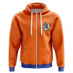 Goku Kame Kai Dragon Ball Z Streetwear Zip Hoodie Jacket