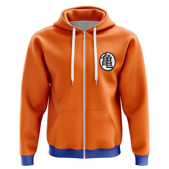 Goku Kame Kai Dragon Ball Z Streetwear Zip Hoodie Jacket