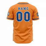 Personalized Dragon Ball Goku Anime Baseball Jersey