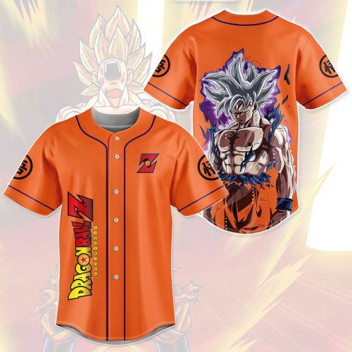 Songoku Dragon Ball Z All Over Print Unisex Baseball Jersey