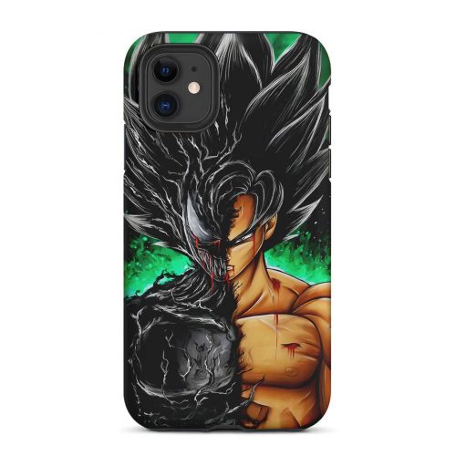 Venom X Goku Fusion 2 in 1 Tough Phone Case