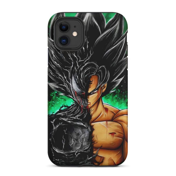 Venom X Goku Fusion 2 in 1 Tough Phone Case