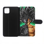 Venom X Goku Fusion Flip Wallet Phone Case