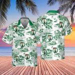 Boston Celtics 3D Button 3D Button Hawaiian Shirt Gift for Men Dad Father Gift for Men Dad Father V36
