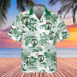 Boston Celtics 3D Button 3D Button Hawaiian Shirt Gift for Men Dad Father Gift for Men Dad Father V36