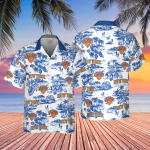New York Knicks 3D Button 3D Button Hawaiian Shirt Gift for Men Dad Father Gift for Men Dad Father V38