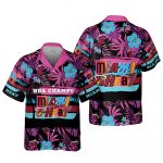 Miami Heat 3D Button 3D Button Hawaiian Shirt Gift for Men Dad Father Gift for Men Dad Father V46
