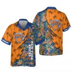 New York Knicks 3D Button 3D Button Hawaiian Shirt Gift for Men Dad Father Gift for Men Dad Father V14