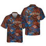 New York Knicks 3D Button 3D Button Hawaiian Shirt Gift for Men Dad Father Gift for Men Dad Father V32