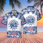 Philadelphia 76ers 3D Button 3D Button Hawaiian Shirt Gift for Men Dad Father Gift for Men Dad Father V11