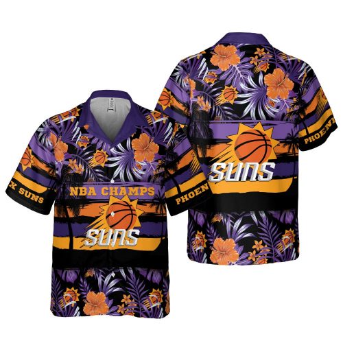 Phoenix Suns 3D Button 3D Button Hawaiian Shirt Gift for Men Dad Father Gift for Men Dad Father V47
