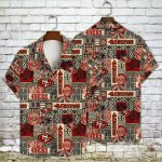 San Francisco 49ers 2023 AOP 3D Button 3D Button Hawaiian Shirt Gift for Men Dad Father Gift for Men Dad Father V20
