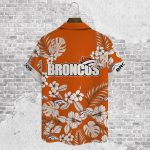 Denver Broncos 2023 AOP 3D Button 3D Button Hawaiian Shirt Gift for Men Dad Father Gift for Men Dad Father V26