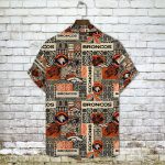 Denver Broncos 2023 AOP 3D Button 3D Button Hawaiian Shirt Gift for Men Dad Father Gift for Men Dad Father V6