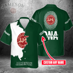 Jameson Irish Whiskey Custom Name It’s In My DNA 3D Button 3D Button Hawaiian Shirt Gift for Men Dad Father Gift for Men Dad Father 3HS-H5R6