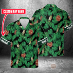 Jameson Irish Whiskey Custom Name 3D Button 3D Button Hawaiian Shirt Gift for Men Dad Father Gift for Men Dad Father 3HS-N1F3