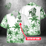 Buffalo Trace Custom Name 3D Button 3D Button Hawaiian Shirt Gift for Men Dad Father Gift for Men Dad Father 3HS-M3T7