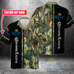 Corona Extra Custom Name 3D Button 3D Button Hawaiian Shirt Gift for Men Dad Father Gift for Men Dad Father 3HS-Q9S4