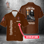Come To The Dark Side We Have Captain Morgan Custom Name 3D Button 3D Button Hawaiian Shirt Gift for Men Dad Father Gift for Men Dad Father 3HS-I4M4