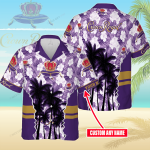 Crown Royal Custom Name 3D Button 3D Button Hawaiian Shirt Gift for Men Dad Father Gift for Men Dad Father 3HS-I0S5