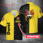 Duvel Custom Name 3D Button 3D Button Hawaiian Shirt Gift for Men Dad Father Gift for Men Dad Father 3HS-P1S1