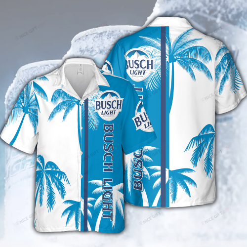 Busch Light 3D Button 3D Button Hawaiian Shirt Gift for Men Dad Father Gift for Men Dad Father 3HS-Z0V5