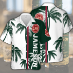 Jameson Irish Whiskey 3D Button 3D Button Hawaiian Shirt Gift for Men Dad Father Gift for Men Dad Father 3HS-B4Y5