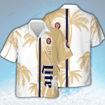 Miller Lite 3D Button 3D Button Hawaiian Shirt Gift for Men Dad Father Gift for Men Dad Father 3HS-N4X6