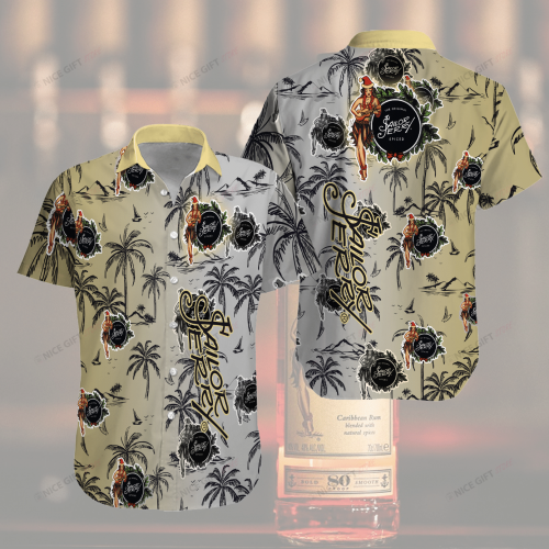 Sailor Jerry 3D Button 3D Button Hawaiian Shirt Gift for Men Dad Father Gift for Men Dad Father 3HS-S9H7