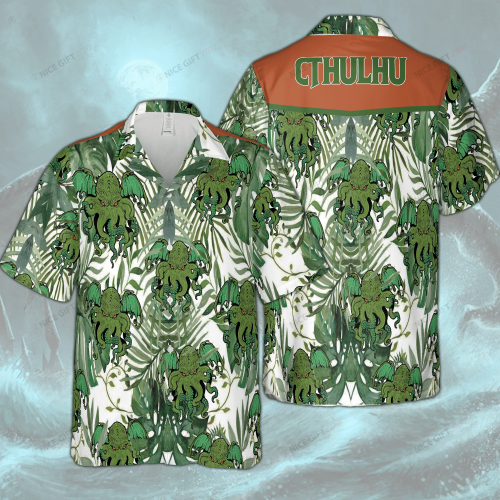 Cthulhu Hawaiian 3D Shirt 3HS-P9X7