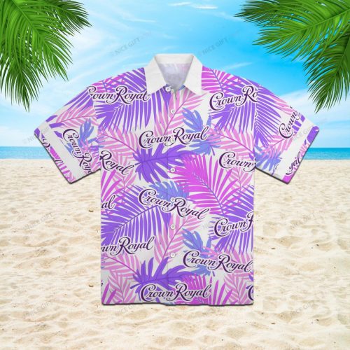 Crown Royal 3D Button 3D Button Hawaiian Shirt Gift for Men Dad Father Gift for Men Dad Father 3HS-Y0E7