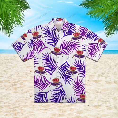 Crown Royal 3D Button 3D Button Hawaiian Shirt Gift for Men Dad Father Gift for Men Dad Father 3HS-M2J5