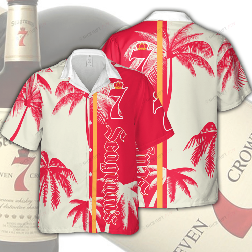Seagram’s 3D Button 3D Button Hawaiian Shirt Gift for Men Dad Father Gift for Men Dad Father 3HS-E9N2