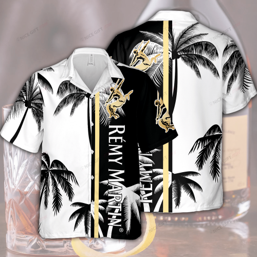 Remy Martin 3D Button 3D Button Hawaiian Shirt Gift for Men Dad Father Gift for Men Dad Father 3HS-B5X6