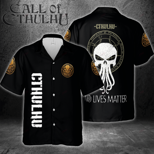 Cthulhu Hawaiian 3D Shirt 3HS-U4B5