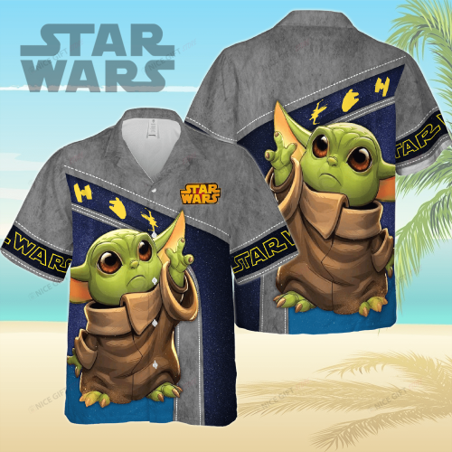 Star Wars Grogu Hawaiian 3D Shirt 3HS-L7H1