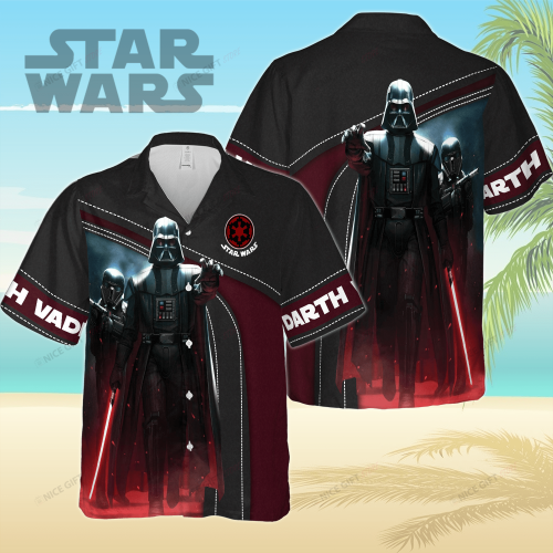 Star Wars Darth Vader Hawaiian 3D Shirt 3HS-C2U1