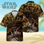 Star Wars The Mandalorian Hawaiian 3D Shirt 3HS-Z9B2