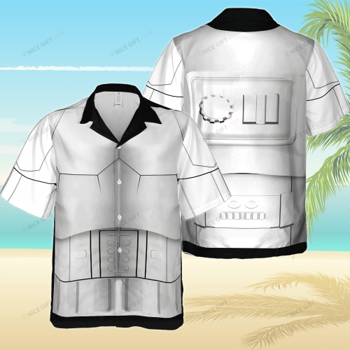 Star Wars Stormtrooper Hawaiian 3D Shirt 3HS-B7A6
