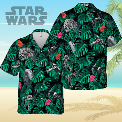 Star Wars Spaceships Hawaiian 3D Shirt 3HS-H2Y1