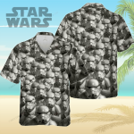 Star Wars Stormtrooper Hawaiian 3D Shirt 3HS-P7N4