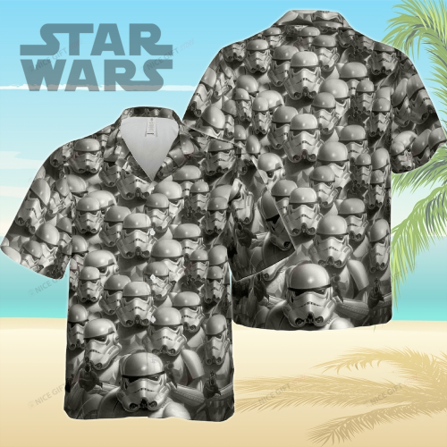 Star Wars Stormtrooper Hawaiian 3D Shirt 3HS-P7N4